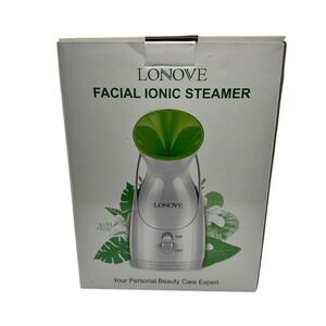 LONOVE Facial Ionic Steamer Personal Beauty Care Expert Home Spa Treatment